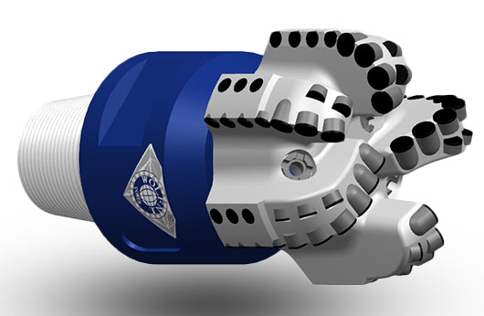 Adopting CFD emulational technology to calculate to optimize PDC bit, then reduce possibility of heavy breaking and wearing of bit.