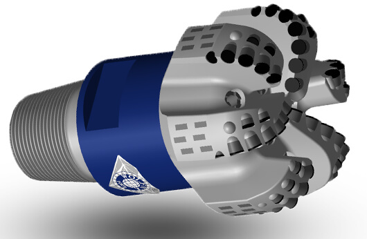 PDC drill bit matrix body | PDC-drill-bit-matrix-body-8 1/2in IADC:M423 | oil well gas